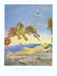 POSTER - Salvador Dali - Dream Caused by the Flight of a Bee